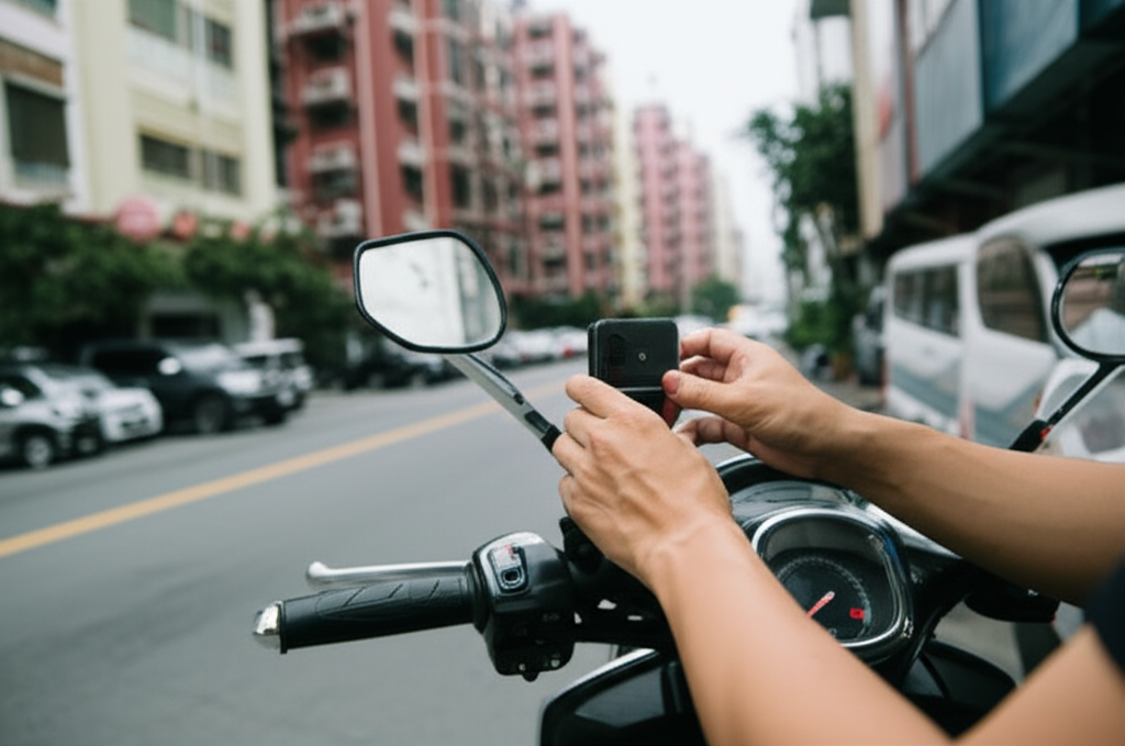 機車行車記錄器與台灣交通法規關聯