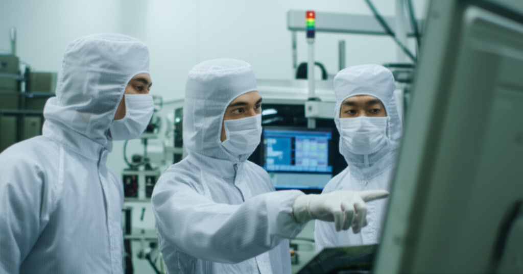 半導體技術競賽比較分析