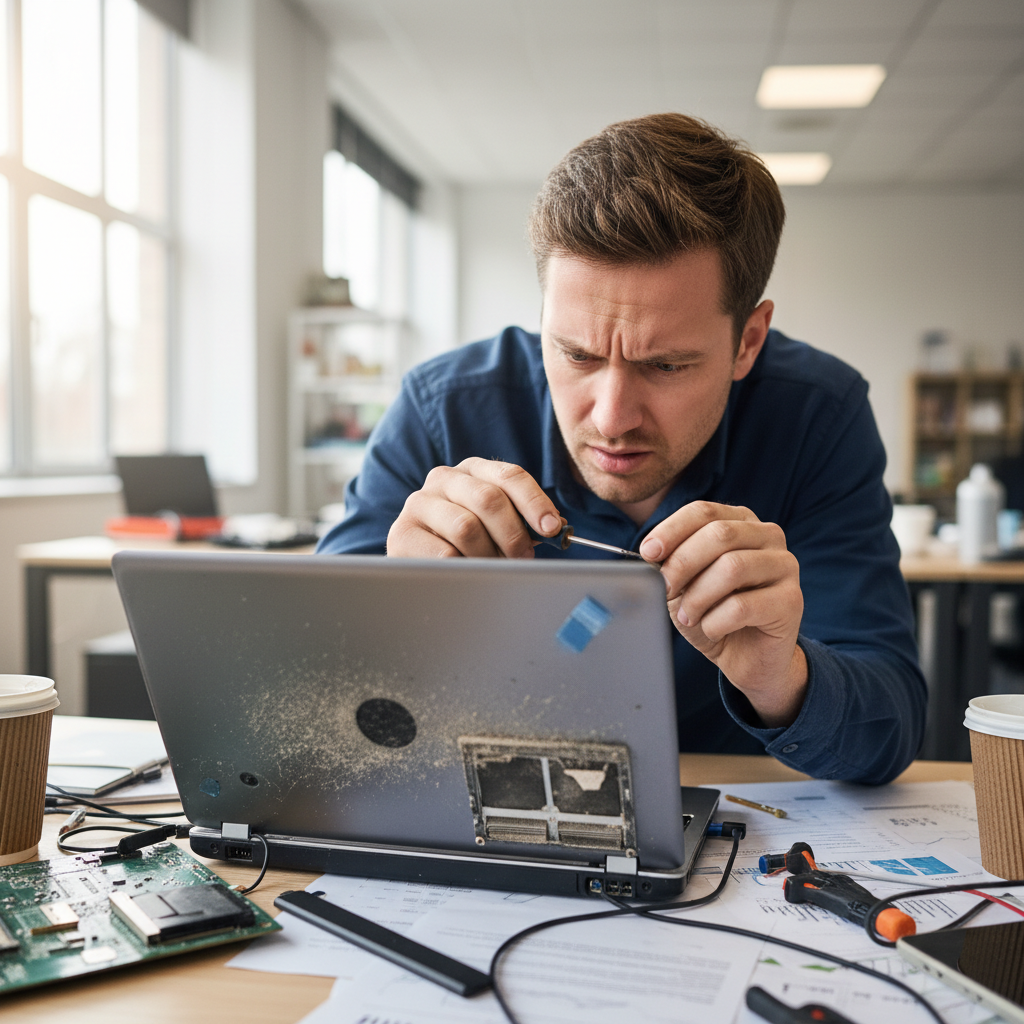 筆電當機常見原因分析